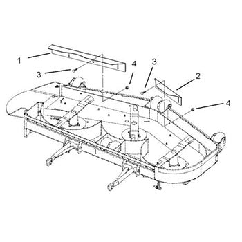 Gravely 79208700 Vacuum Baffle